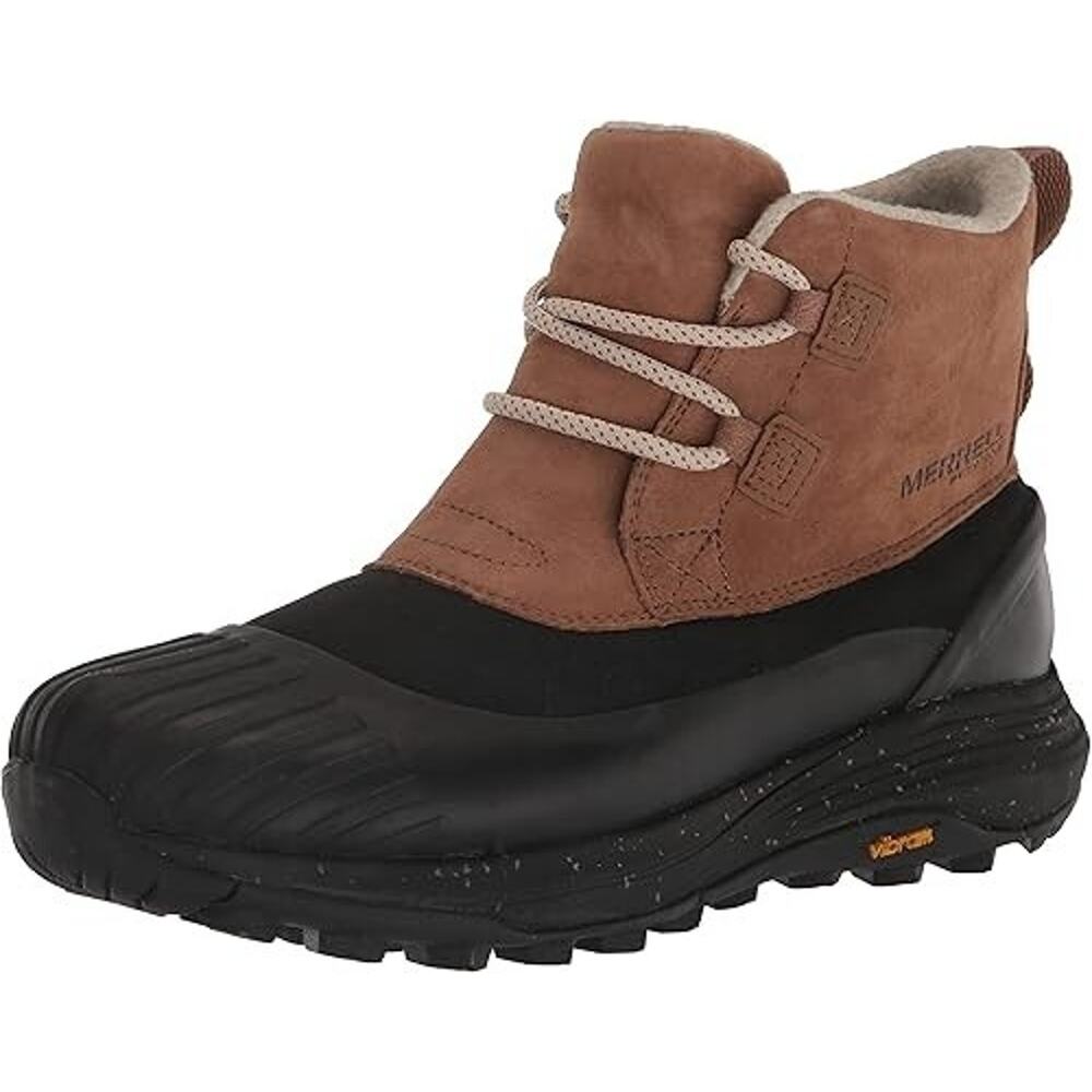 Merrell Women's Siren 4 Thermo Demi Waterproof Snow Boot, Tobacco, 5